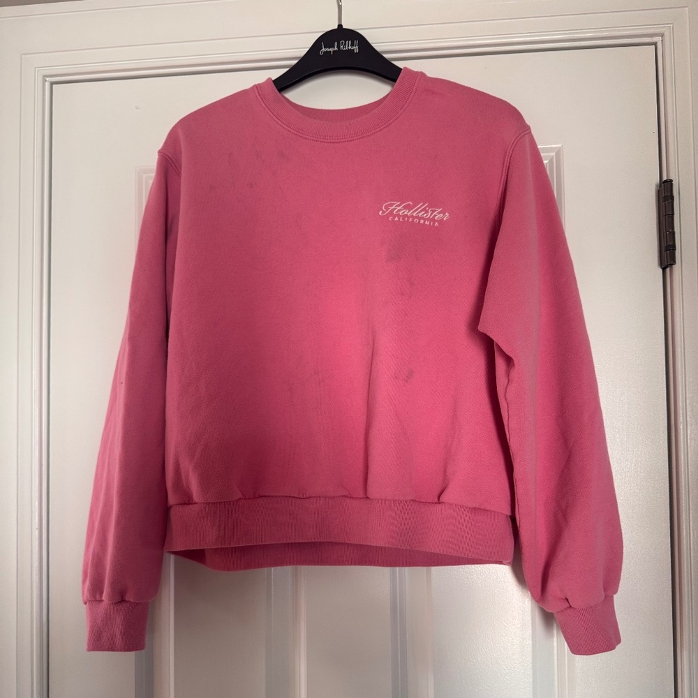 Pink crew neck
